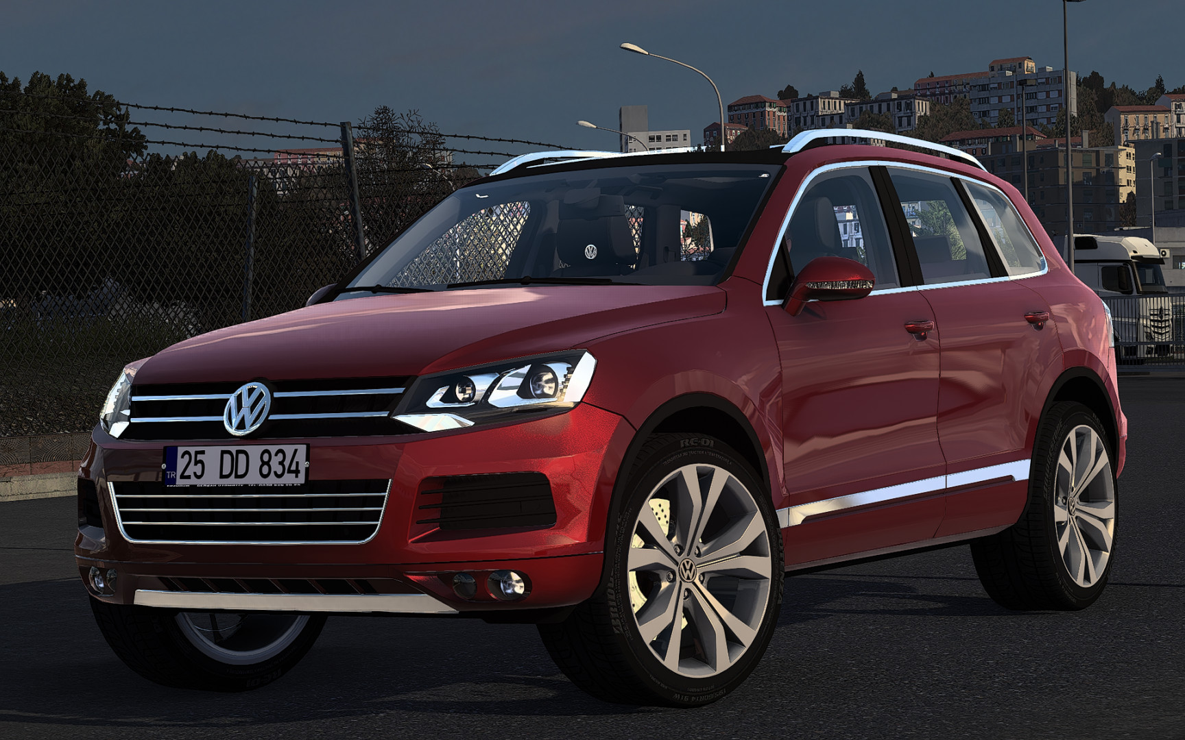 МОД Volkswagen Touareg 7P v3.1 ДЛЯ EURO TRUCK SIMULATOR 2