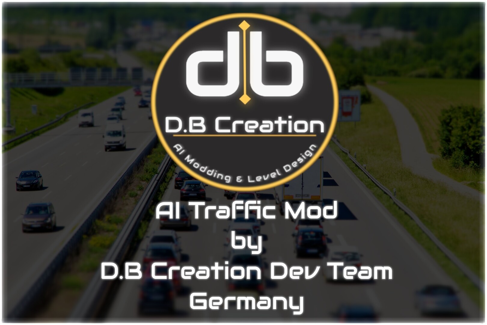 МОД D.B Creation Traffic Intensity v1.59 ДЛЯ EURO TRUCK SIMULATOR 2