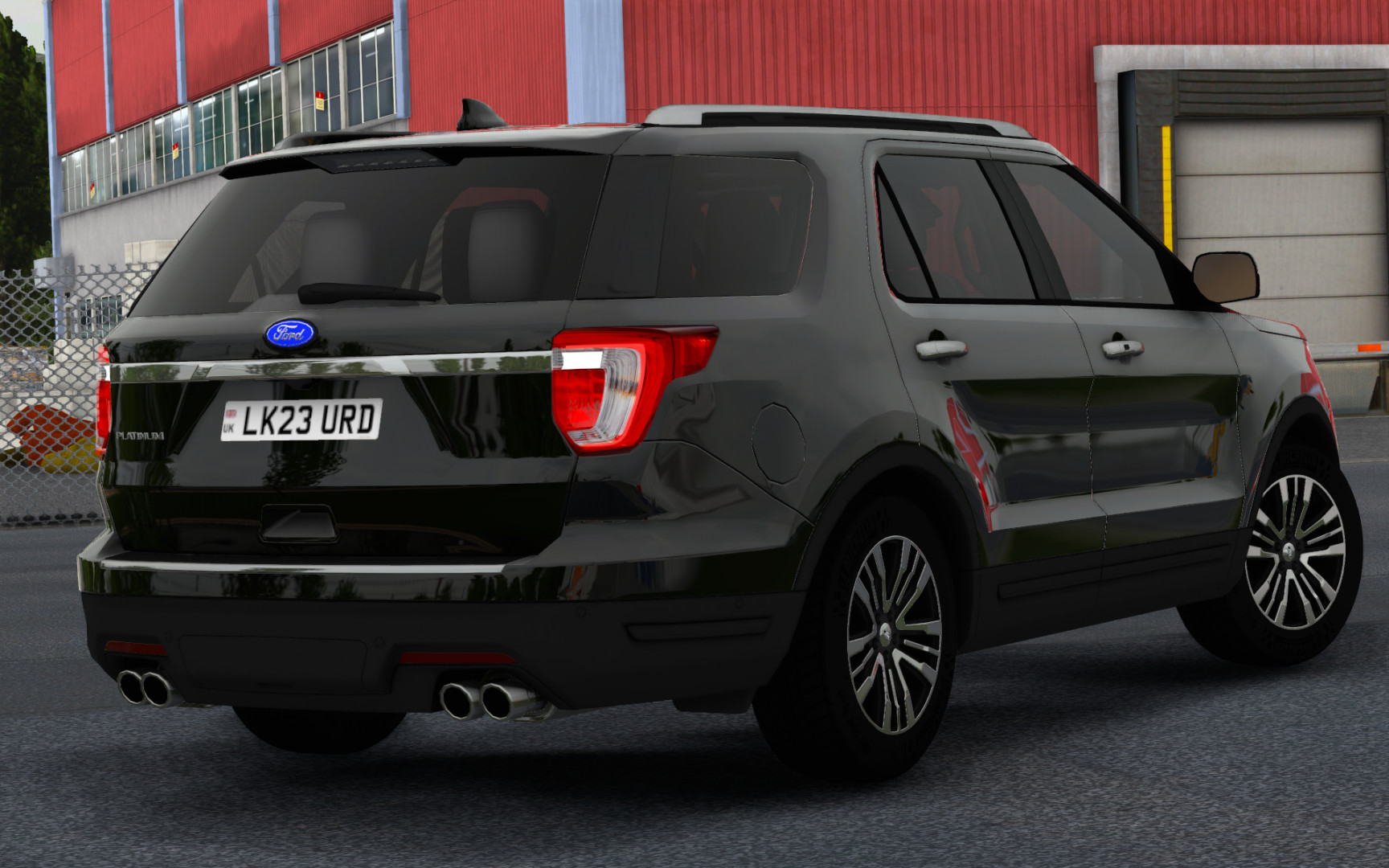 МОД Ford Explorer Platinum 2019 v1.59 ДЛЯ EURO TRUCK SIMULATOR 2 thumbnail 2