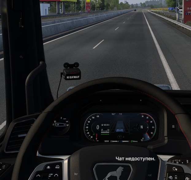 МОД Радар-детектор + языковой пакет v2.1.9 ДЛЯ EURO TRUCK SIMULATOR 2
