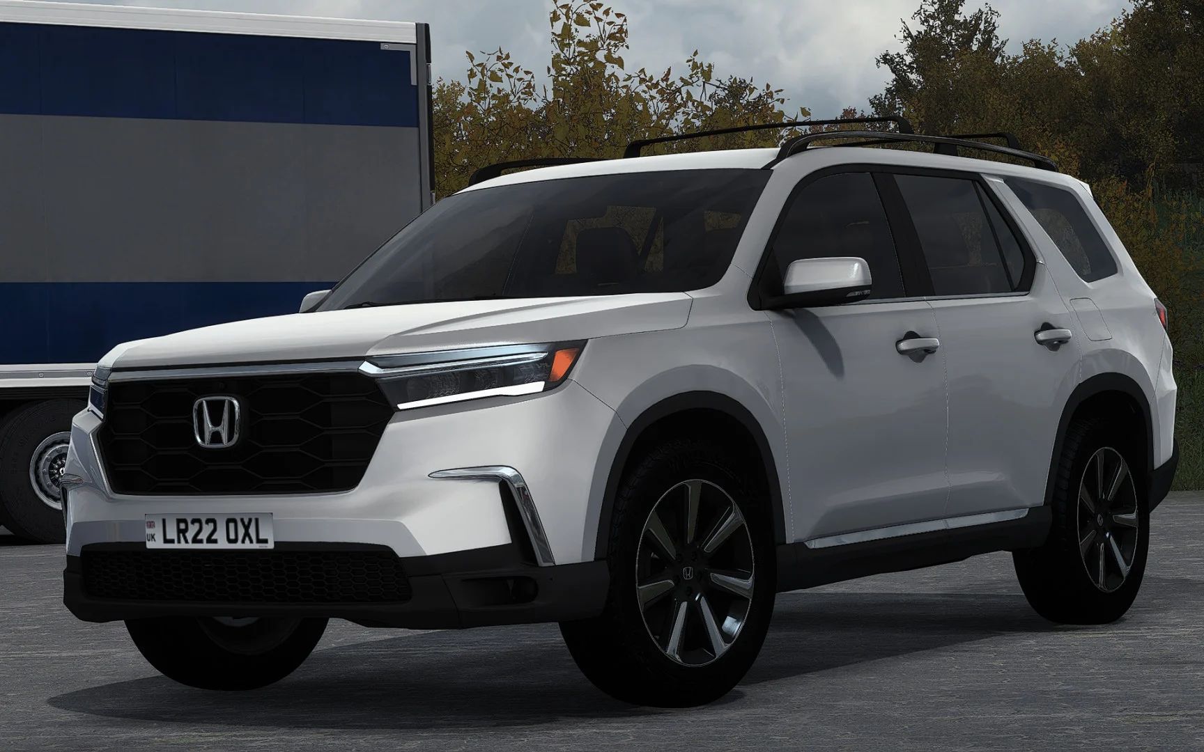 МОД Honda Pilot YG2 2025 v1.5 ДЛЯ EURO TRUCK SIMULATOR 2