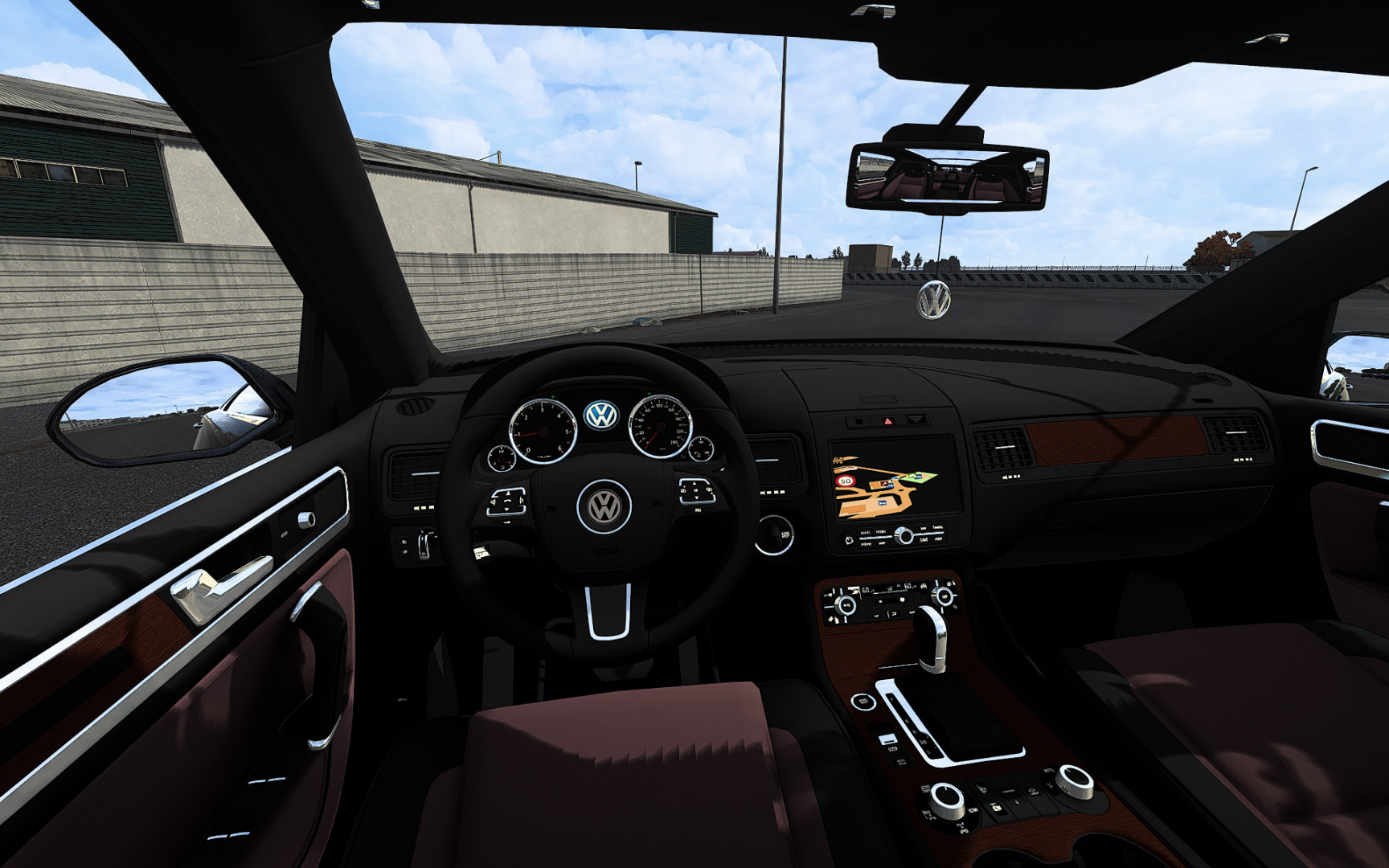МОД Volkswagen Touareg 7P v3.1 ДЛЯ EURO TRUCK SIMULATOR 2 thumbnail 3
