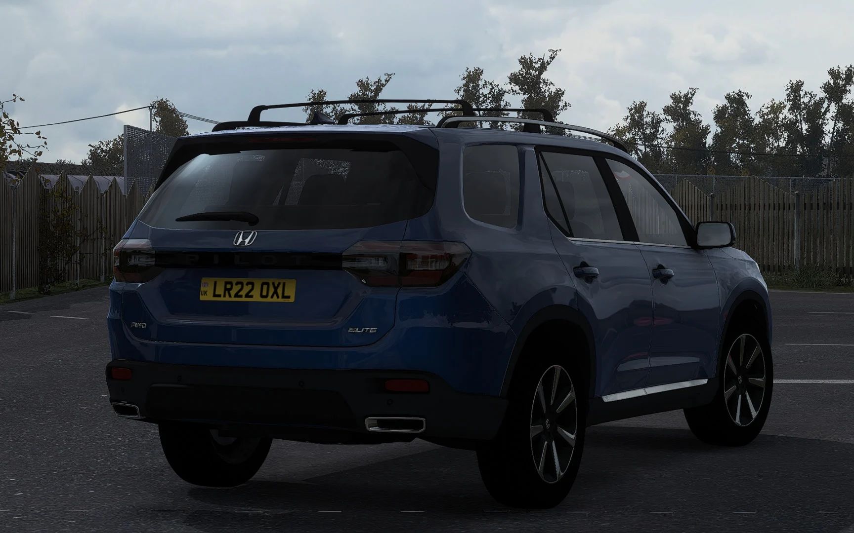 МОД Honda Pilot YG2 2025 v1.5 ДЛЯ EURO TRUCK SIMULATOR 2 thumbnail 2