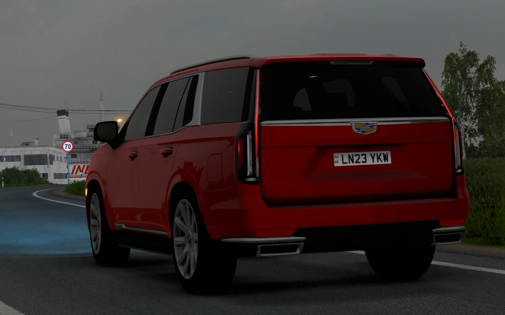 МОД Cadillac Escalade 2021 v2.2 ДЛЯ EURO TRUCK SIMULATOR 2 thumbnail 2