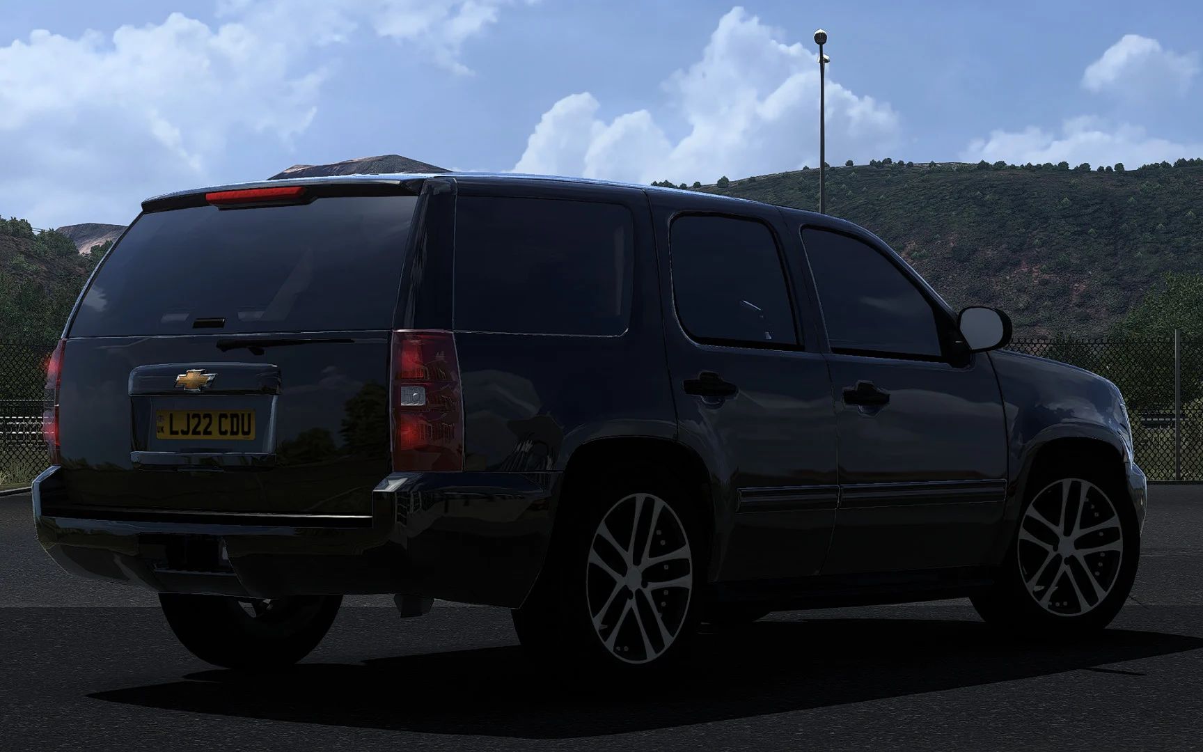 МОД Chevrolet Tahoe 2007 v4.1 ДЛЯ EURO TRUCK SIMULATOR 2 thumbnail 2
