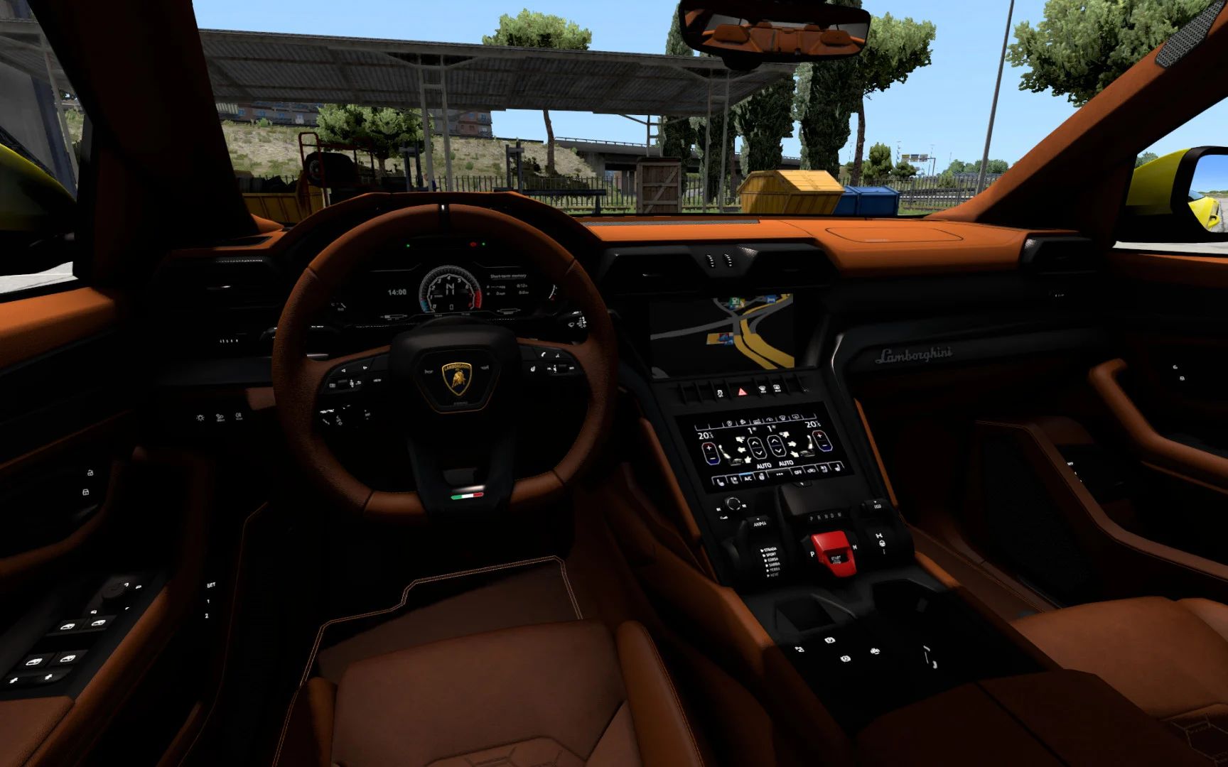 МОД Lamborghini Urus 2018 v2.0 ДЛЯ EURO TRUCK SIMULATOR 2 thumbnail 3