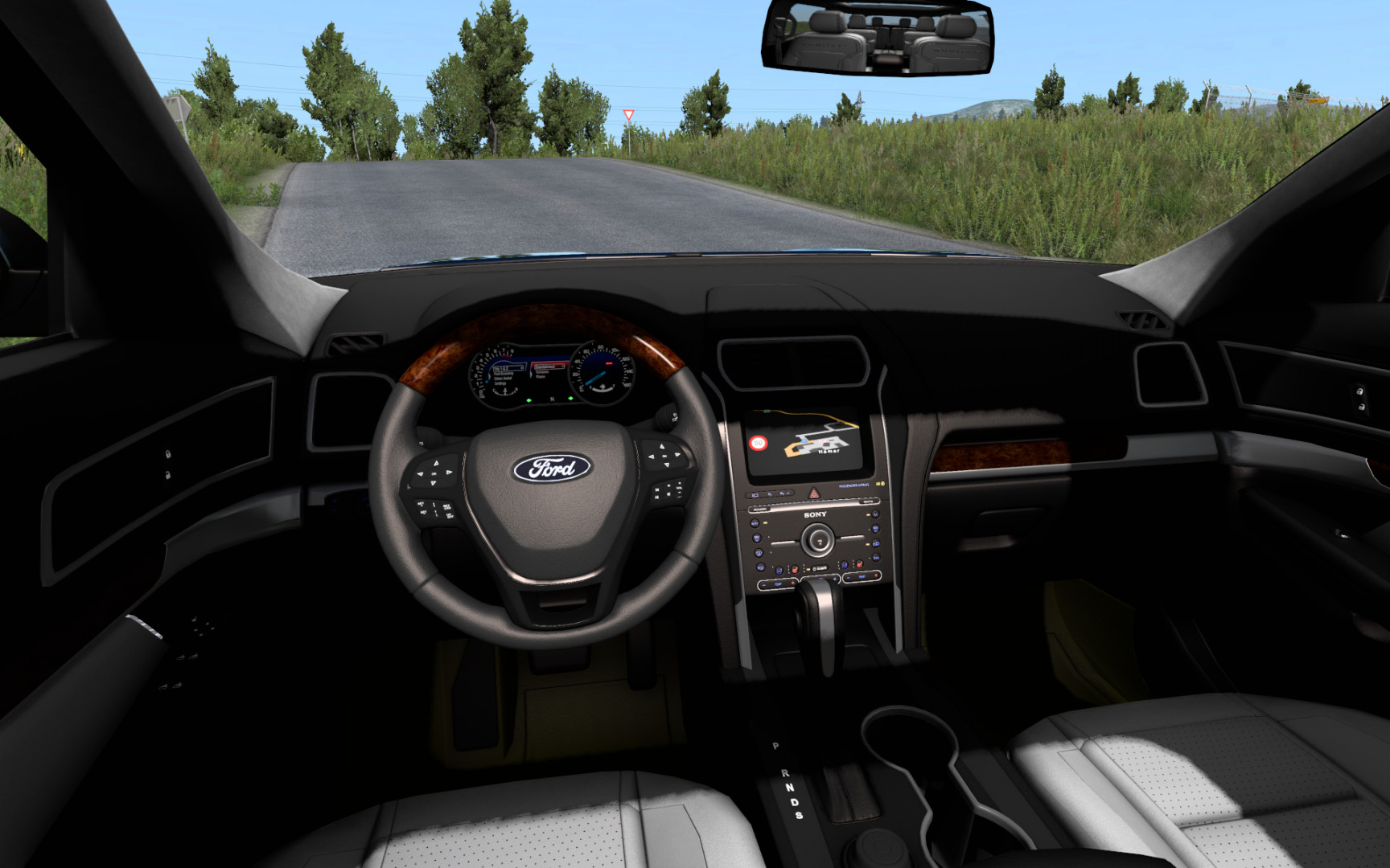 МОД Ford Explorer Platinum 2019 v1.59 ДЛЯ EURO TRUCK SIMULATOR 2 thumbnail 3