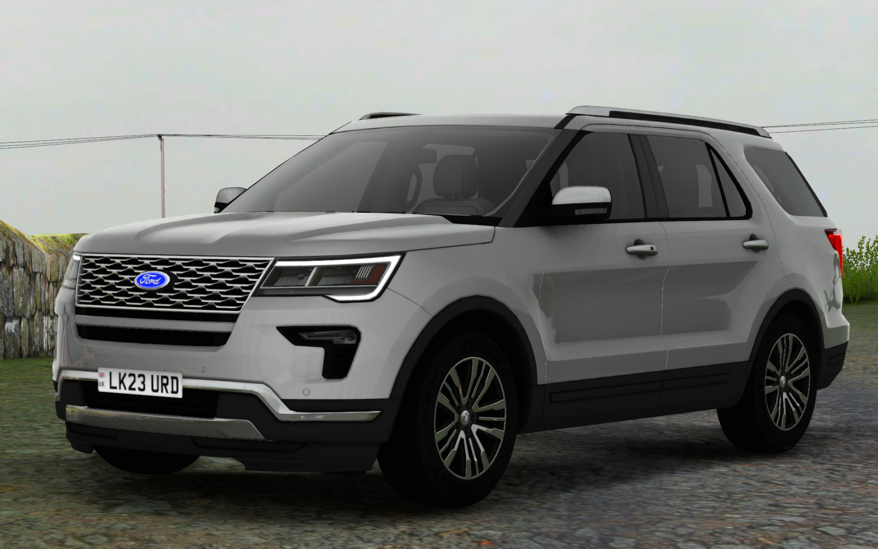 МОД Ford Explorer Platinum 2019 v1.59 ДЛЯ EURO TRUCK SIMULATOR 2