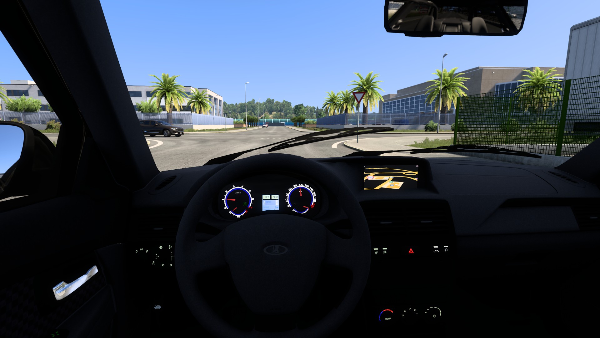 МОД Лада Приора v1.59 ДЛЯ EURO TRUCK SIMULATOR 2 thumbnail 2