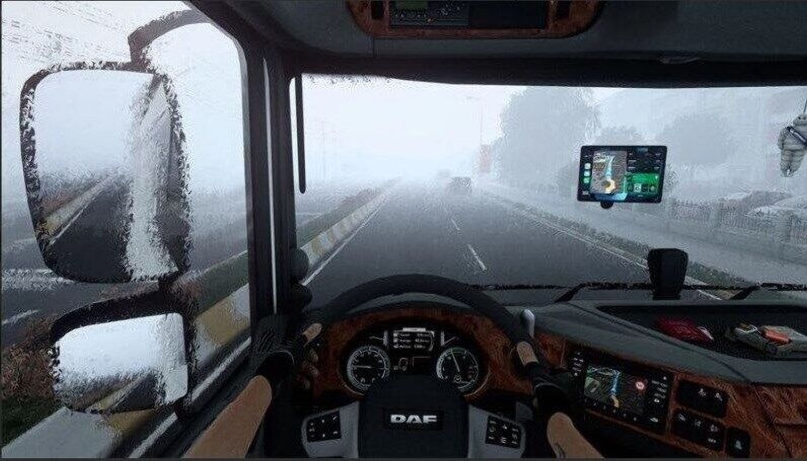 МОД Realistic Rain v5.2.1 ДЛЯ EURO TRUCK SIMULATOR 2