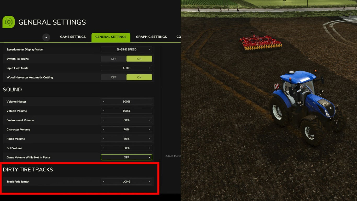 Мод Dirty Tire Tracks v1.0.0.0 (1.19.x) ДЛЯ FARMING SIMULATOR 2025 thumbnail 2