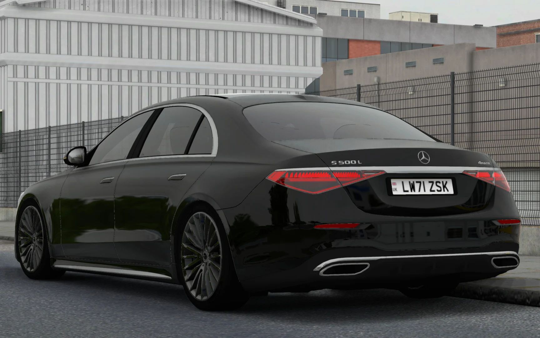 МОД Mercedes-Benz W223 S-Class v2.2 ДЛЯ EURO TRUCK SIMULATOR 2 thumbnail 2