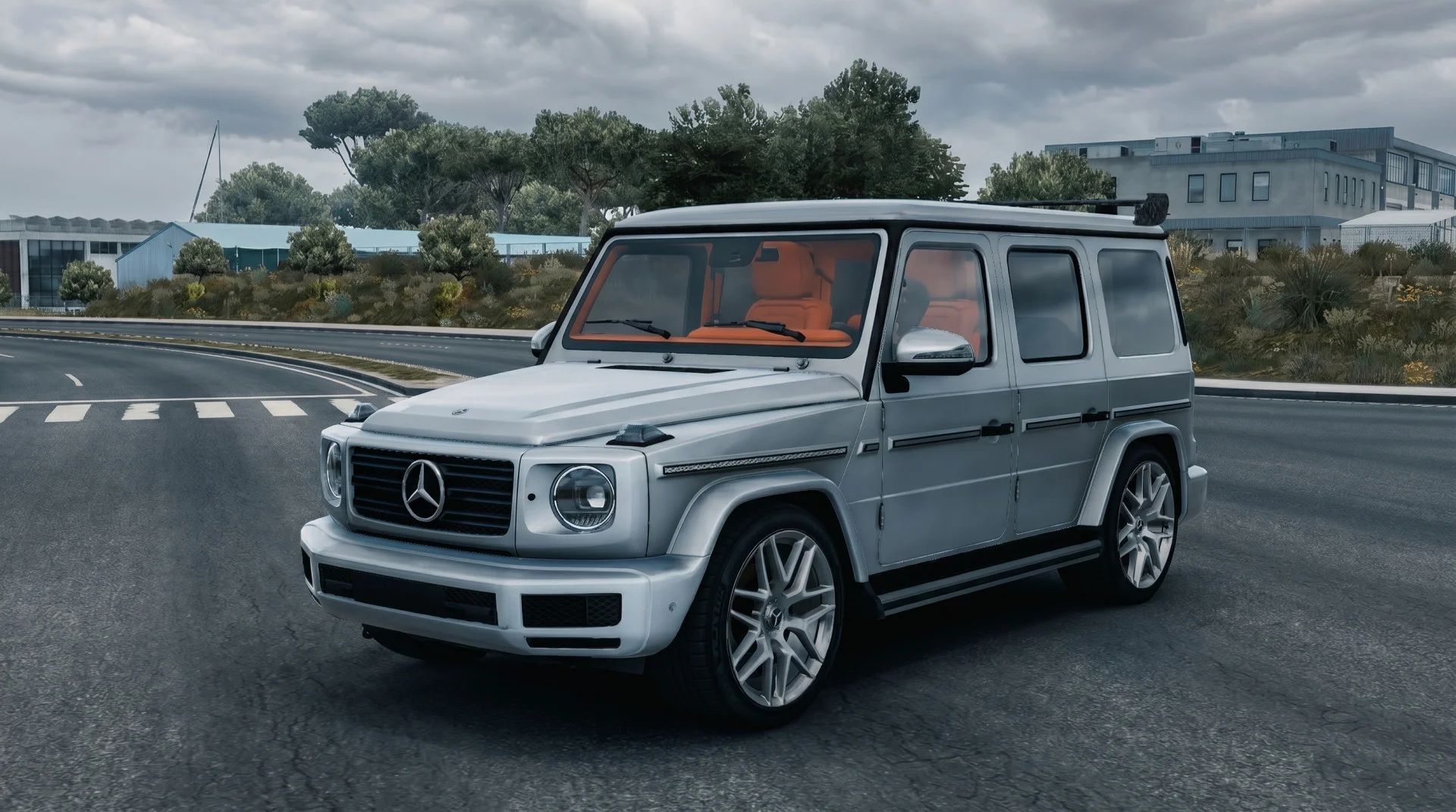МОД Mercedes-Benz G500 2021 v1.1 ДЛЯ EURO TRUCK SIMULATOR 2