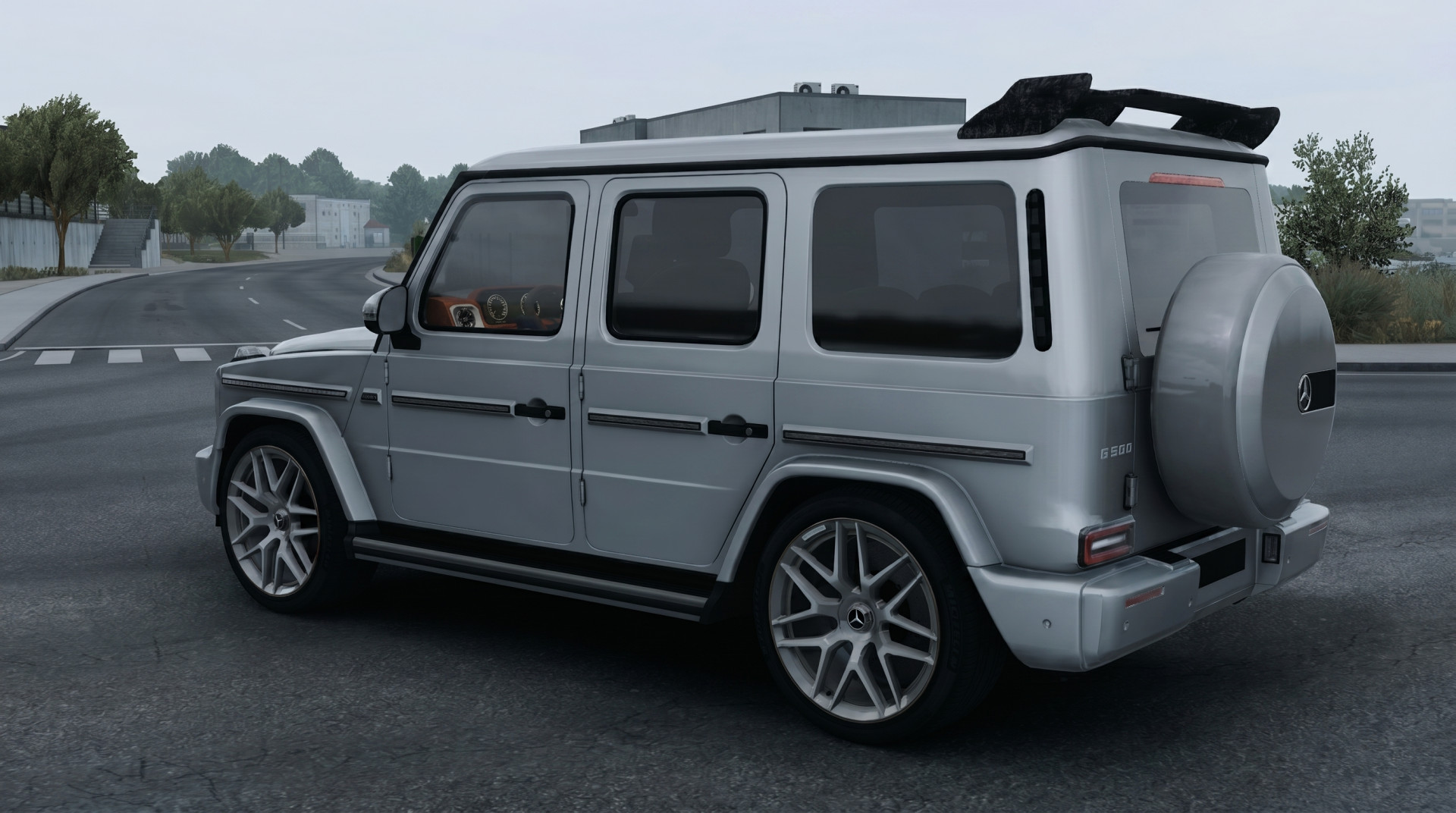 МОД Mercedes-Benz G500 2021 v1.1 ДЛЯ EURO TRUCK SIMULATOR 2 thumbnail 2