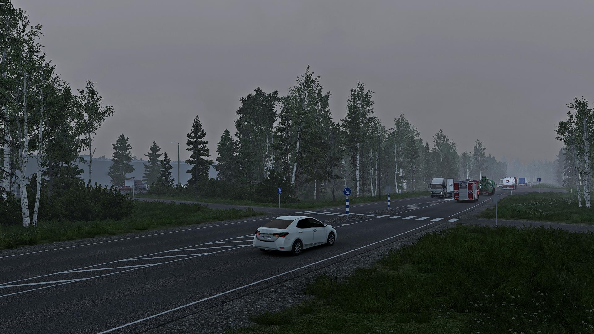 МОД Realistic Weather System v2.8 ДЛЯ EURO TRUCK SIMULATOR 2 thumbnail 2