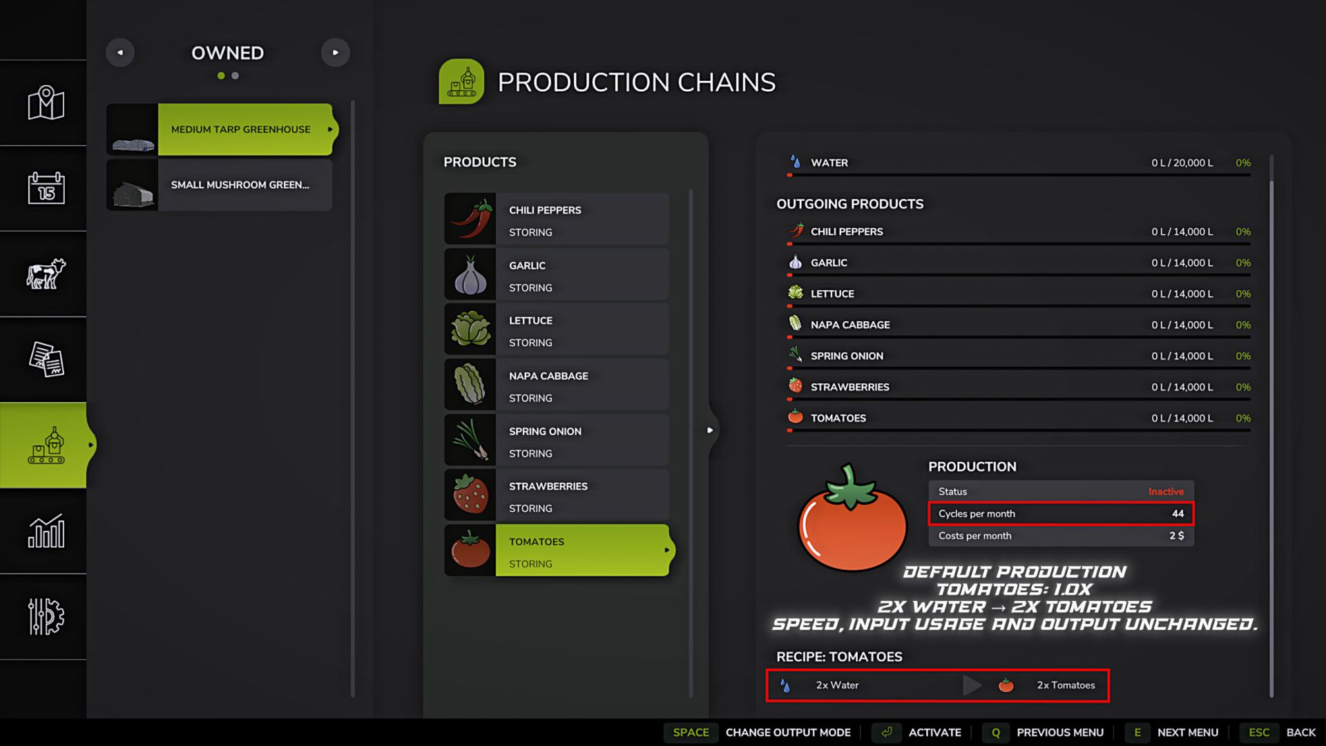 Мод Greenhouse Production Control v1.0.0.0 (1.19.x) ДЛЯ FARMING SIMULATOR 2025 thumbnail 2