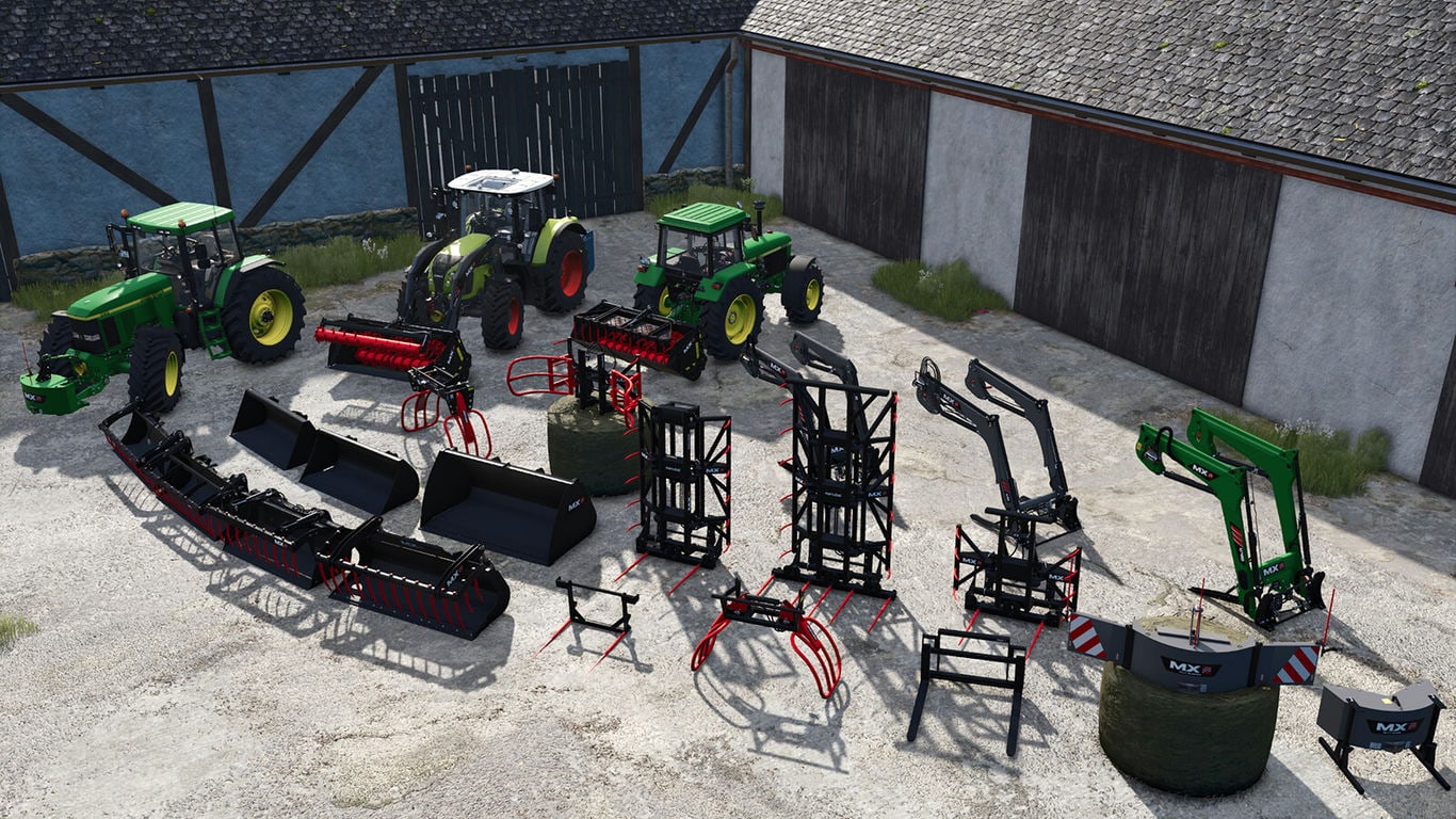 Мод Big MX Pack v1.1.0.0 (1.19.x) ДЛЯ FARMING SIMULATOR 2025