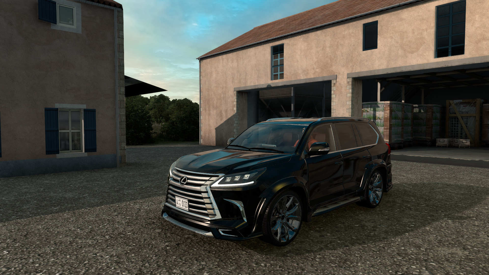 МОД Lexus LX 570 Super Sport 2021 v2.9 ДЛЯ EURO TRUCK SIMULATOR 2 thumbnail 2