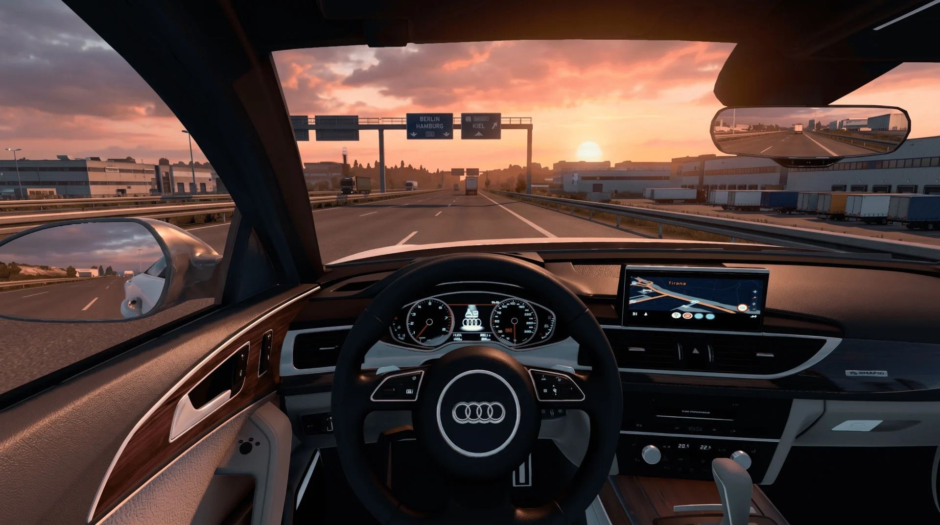 МОД Audi A6 C7 2015 v3.5 ДЛЯ EURO TRUCK SIMULATOR 2 thumbnail 3