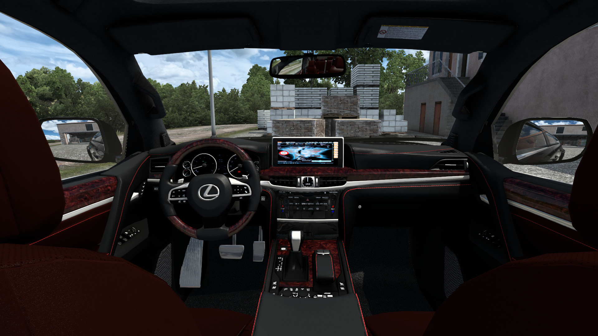 МОД Lexus LX 570 Super Sport 2021 v2.9 ДЛЯ EURO TRUCK SIMULATOR 2 thumbnail 4