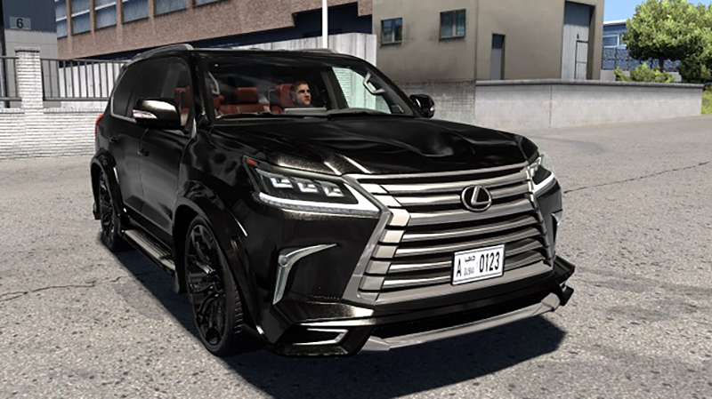 МОД Lexus LX 570 Super Sport 2021 v2.9 ДЛЯ EURO TRUCK SIMULATOR 2
