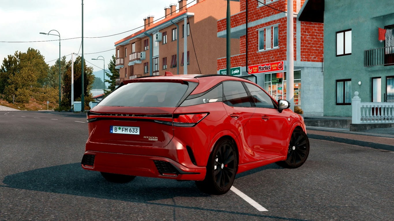 МОД Lexus RX 500h F Sport Performance 2024 v1.6 ДЛЯ EURO TRUCK SIMULATOR 2 thumbnail 2