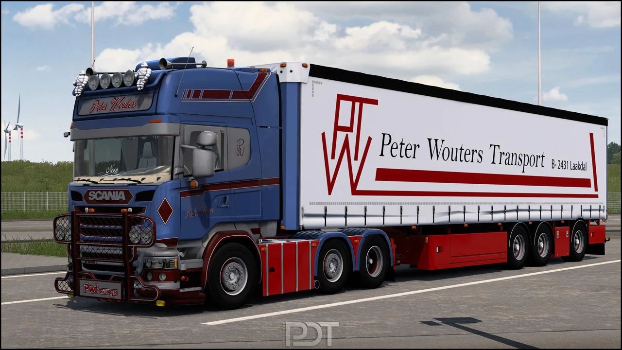 МОД Scania R520 Peter Wouters v10 ДЛЯ EURO TRUCK SIMULATOR 2