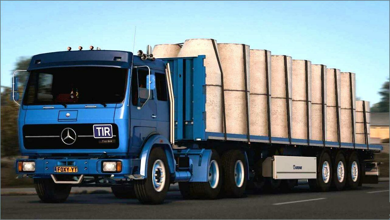 МОД Mercedes NG 1632 v1.8 ДЛЯ EURO TRUCK SIMULATOR 2 thumbnail 2