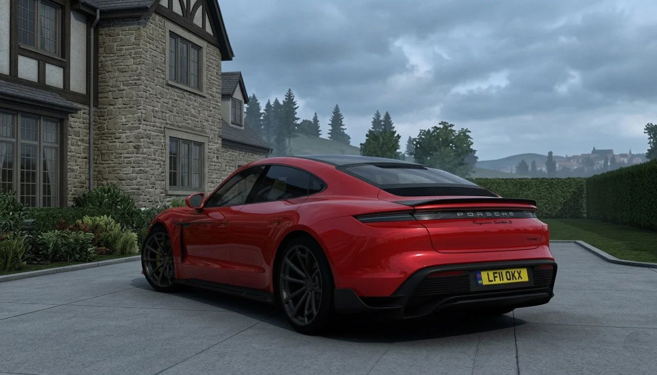 МОД Porsche Taycan Turbo S Mansory 2025 v1.0 ДЛЯ EURO TRUCK SIMULATOR 2 thumbnail 2