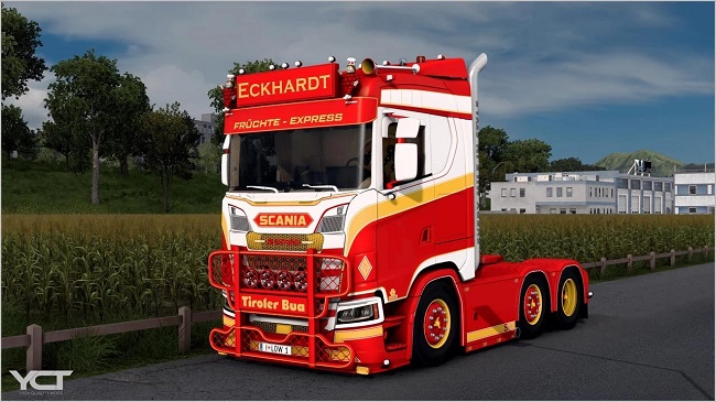 МОД Scania S650 Eckhardt + Trailer v6.0 ДЛЯ EURO TRUCK SIMULATOR 2
