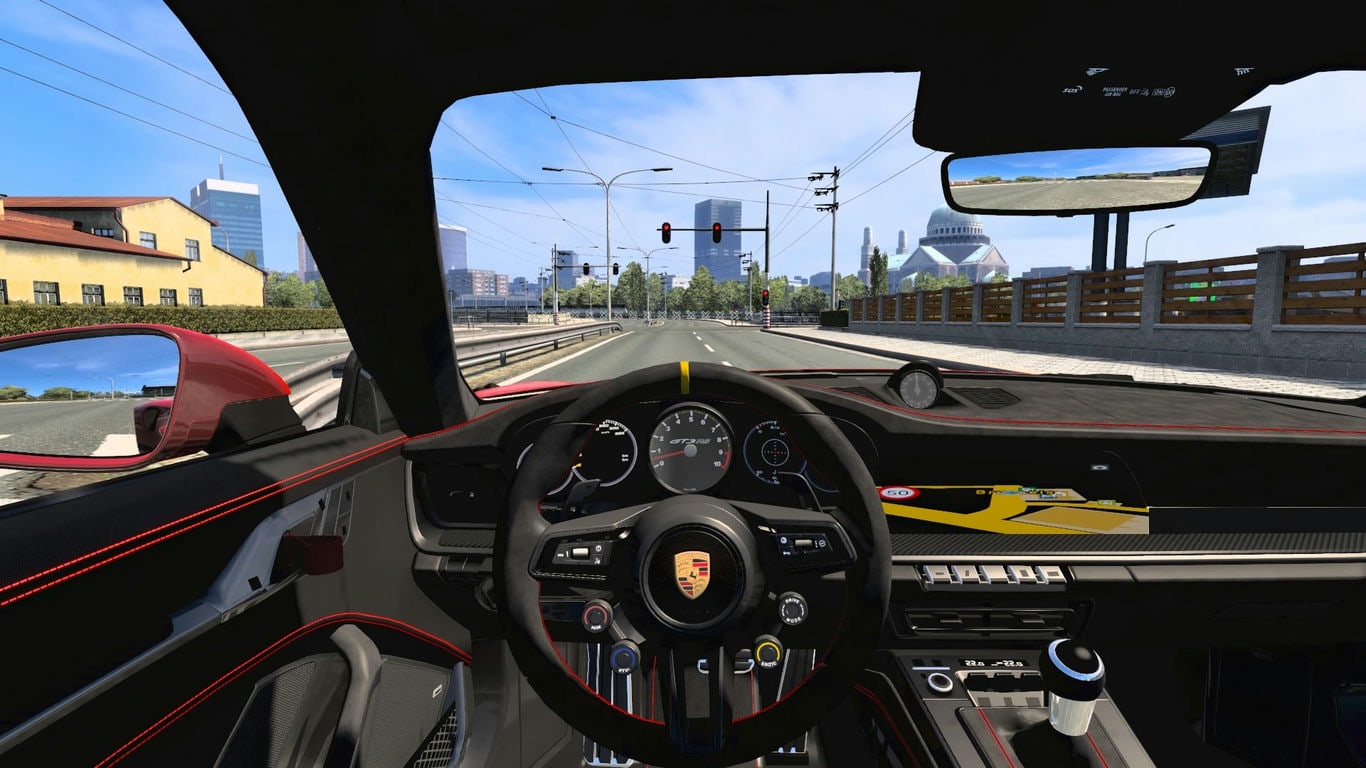 МОД Porsche 911 GT3 RS 2023 v1.2 ДЛЯ EURO TRUCK SIMULATOR 2 thumbnail 4