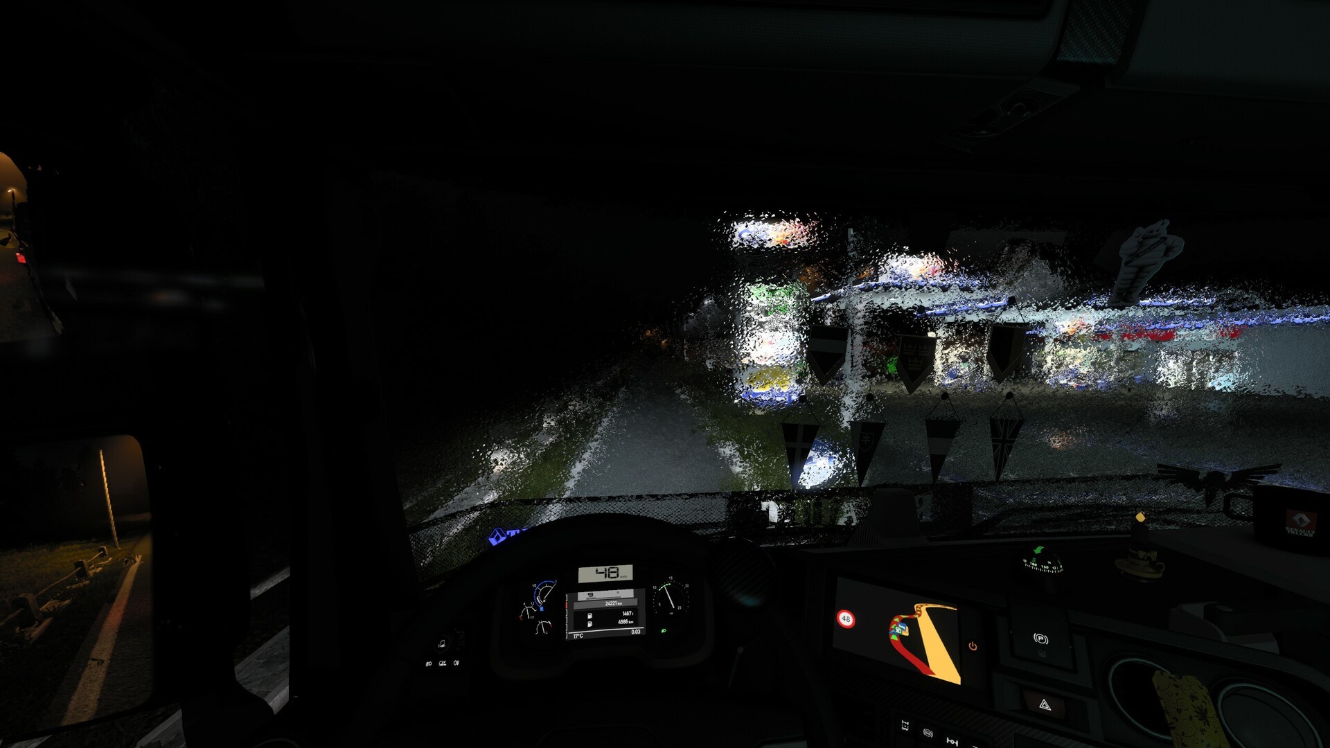 МОД Better Raindrops v2.1.18 ДЛЯ EURO TRUCK SIMULATOR 2 thumbnail 2