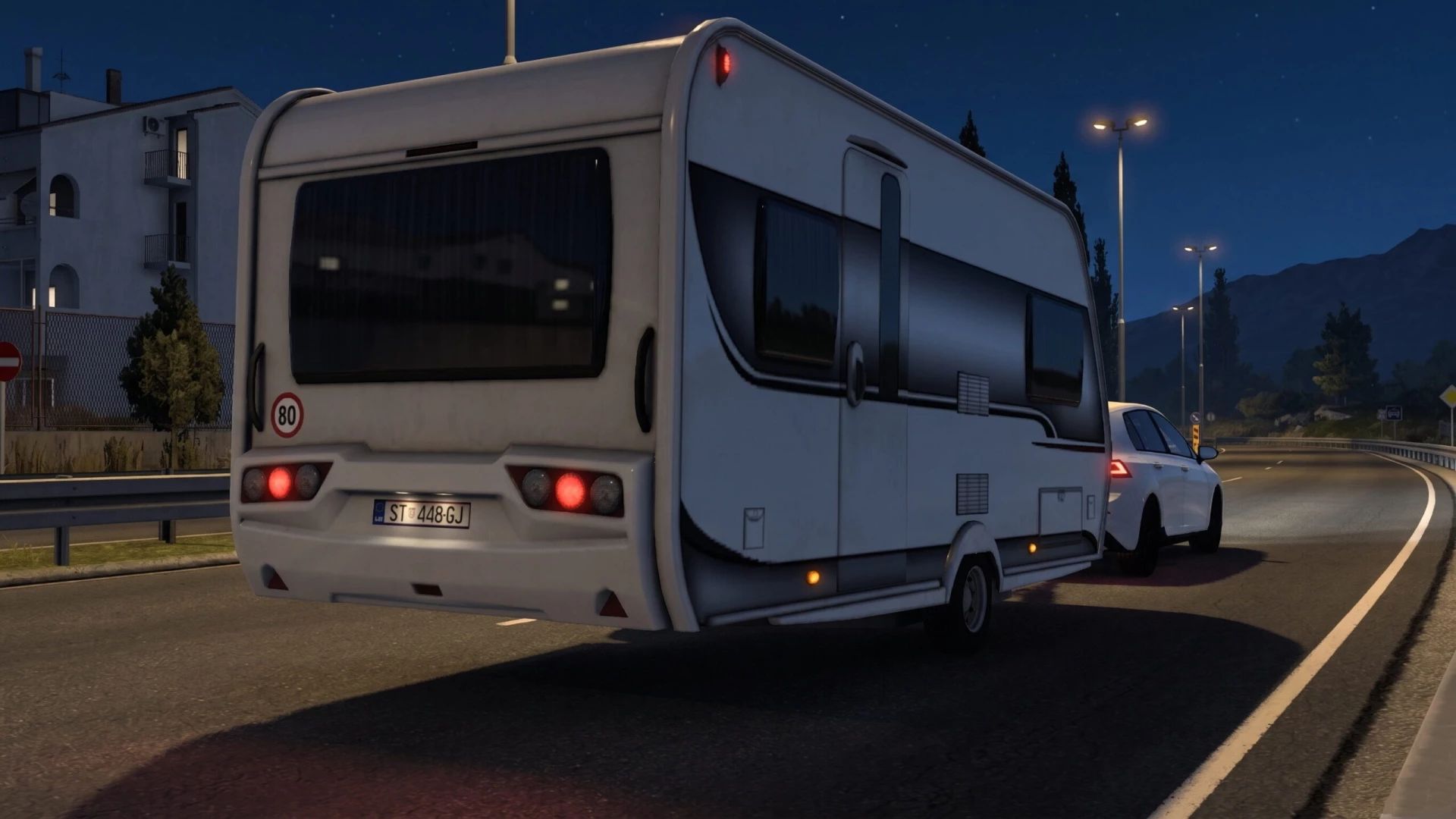 МОД Caravan Ontour 470 Trailer v1.0 ДЛЯ EURO TRUCK SIMULATOR 2 thumbnail 3