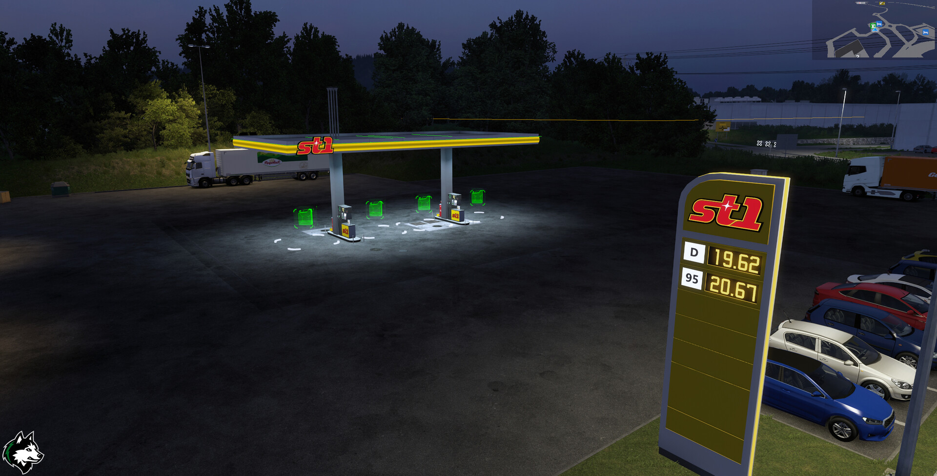 МОД Real company logo v3.4 ДЛЯ EURO TRUCK SIMULATOR 2