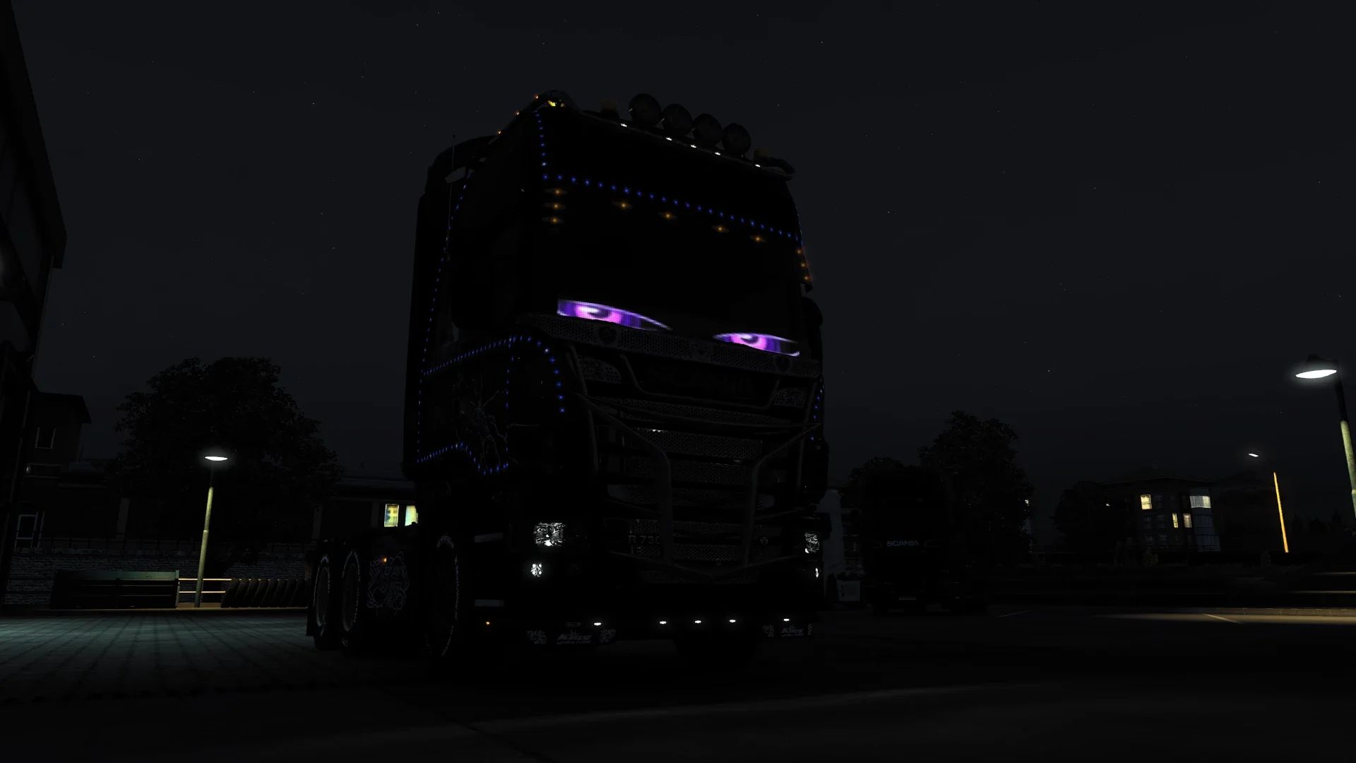 МОД A W LED Panel v1.8.1 ДЛЯ EURO TRUCK SIMULATOR 2