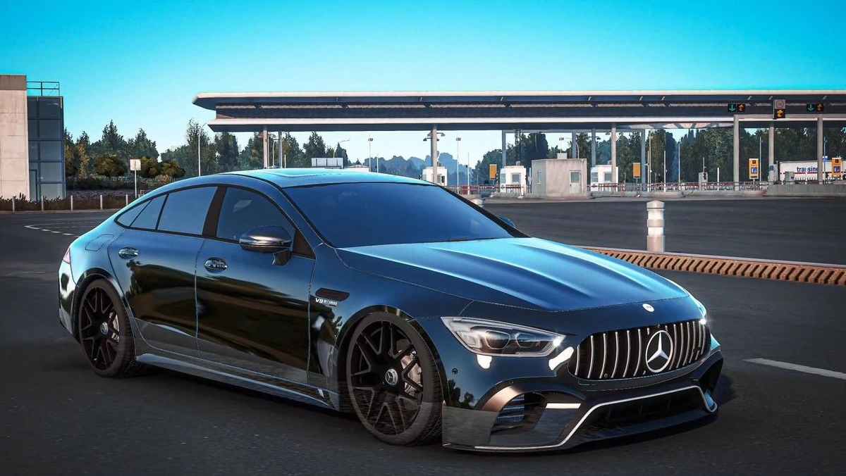 МОД Mercedes-Benz GT63S Amg 4-Door Coupe v1.2 ДЛЯ EURO TRUCK SIMULATOR 2