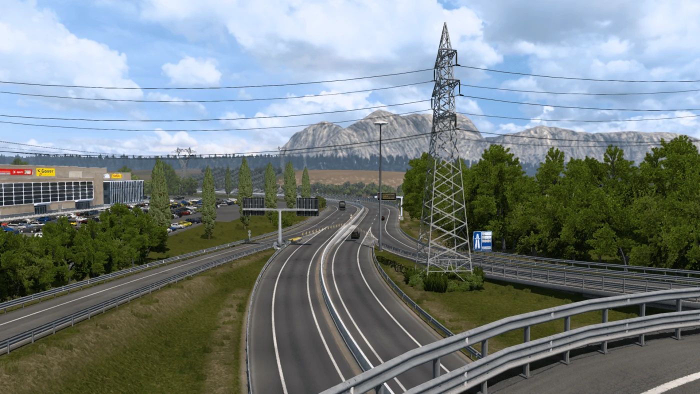 МОД Italy Map Project v15 ДЛЯ EURO TRUCK SIMULATOR 2 thumbnail 4