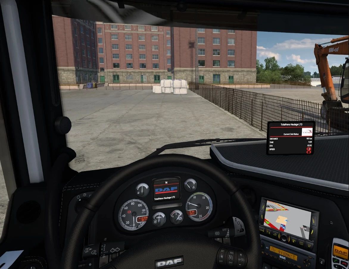 МОД Job Screen v2.5.1 ДЛЯ EURO TRUCK SIMULATOR 2