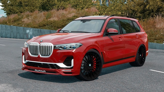 МОД BMW Alpina XB7 SUV 2022 v1.4 ДЛЯ EURO TRUCK SIMULATOR 2
