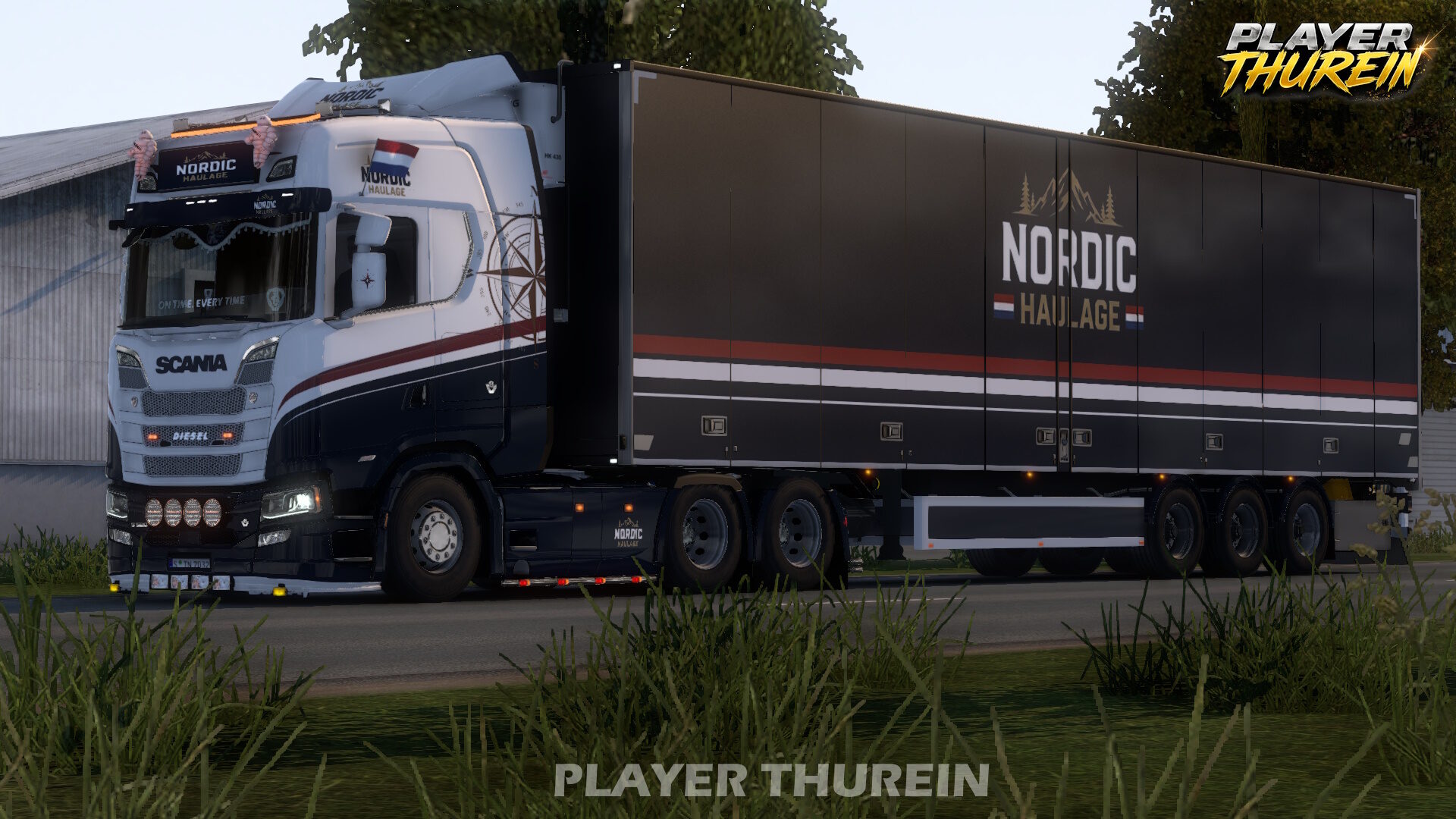 МОД Nordic Haulage Combo skin for Scania S v1.0 ДЛЯ EURO TRUCK SIMULATOR 2