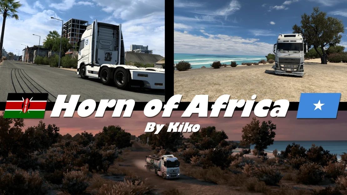 МОД Horn of Africa v1.1.6 ДЛЯ EURO TRUCK SIMULATOR 2
