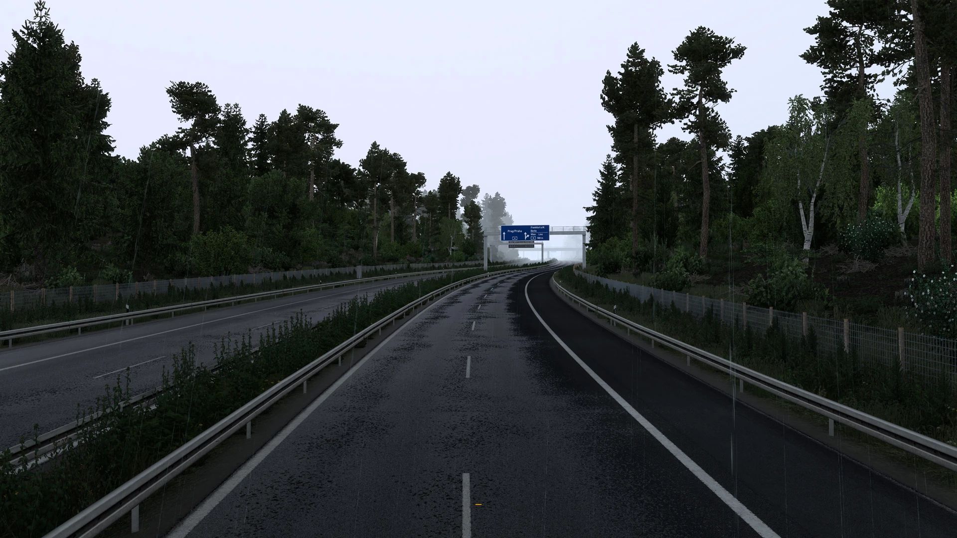 МОД Realistic Rain Reflections v1.0 ДЛЯ EURO TRUCK SIMULATOR 2