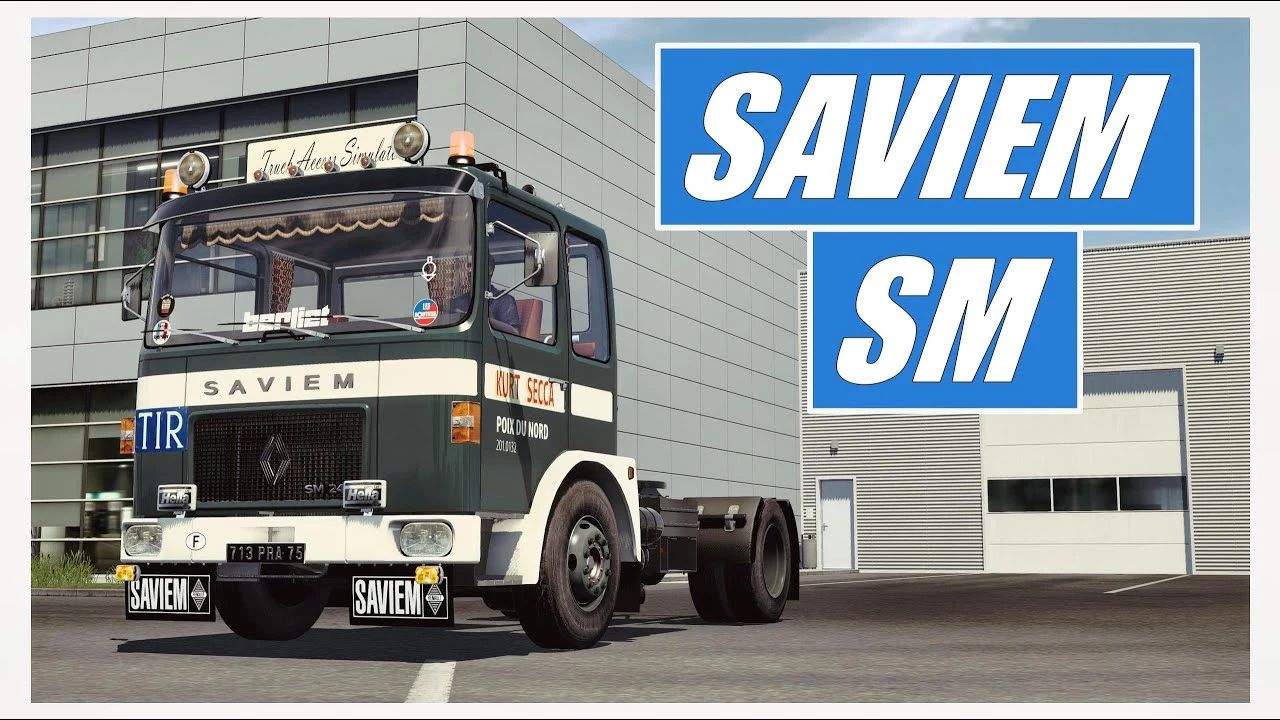 МОД Saviem SM by TAS v1.5 ДЛЯ EURO TRUCK SIMULATOR 2