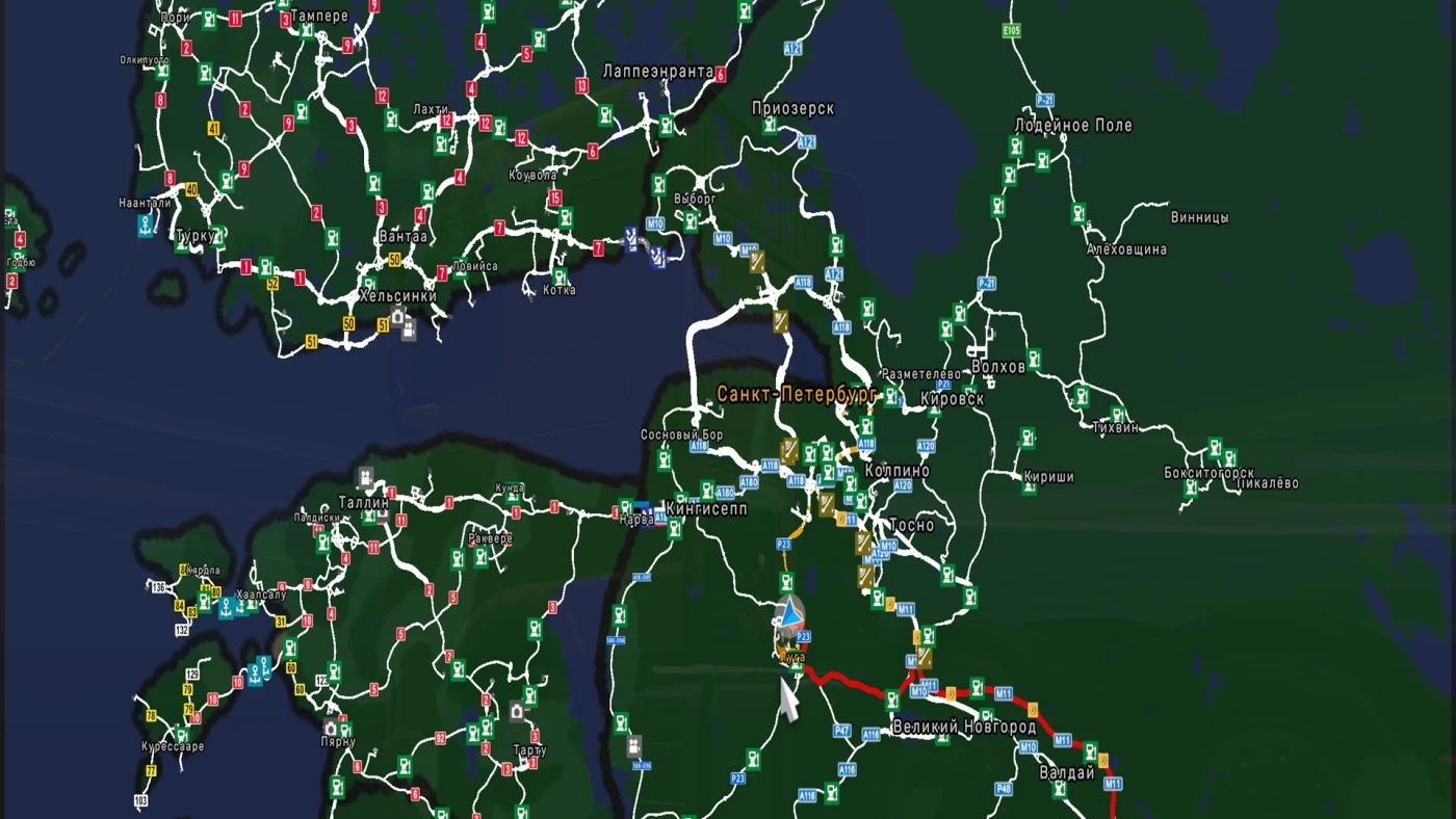 МОД Город Луга v1.0 ДЛЯ EURO TRUCK SIMULATOR 2 thumbnail 3