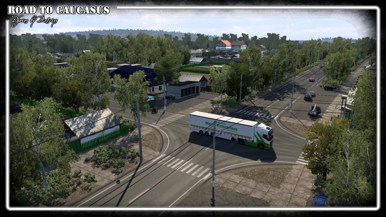 МОД Road to Caucasus v2.8 ДЛЯ EURO TRUCK SIMULATOR 2