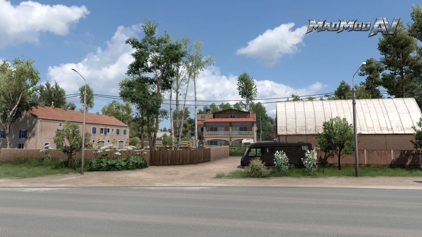 МОД Город Луга v1.0 ДЛЯ EURO TRUCK SIMULATOR 2