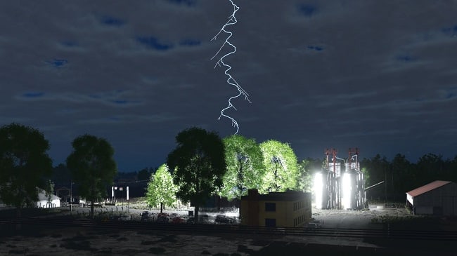 МОД Lightning Shock v1.1.1.6 (1.20.x) ДЛЯ FARMING SIMULATOR 2025