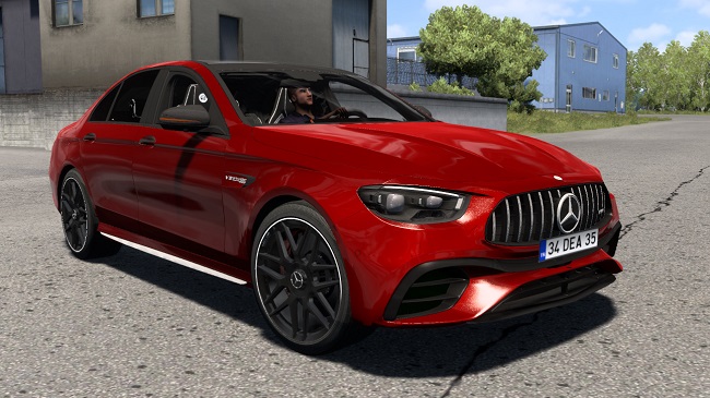МОД Mercedes-AMG E63 S 2023 v1.8 ДЛЯ EURO TRUCK SIMULATOR 2