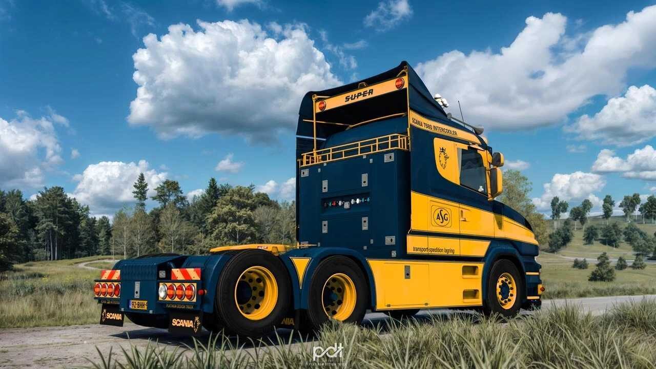 МОД Scania T580 ASG Transport + Pacton Trailer v7.0 ДЛЯ EURO TRUCK SIMULATOR 2 thumbnail 2