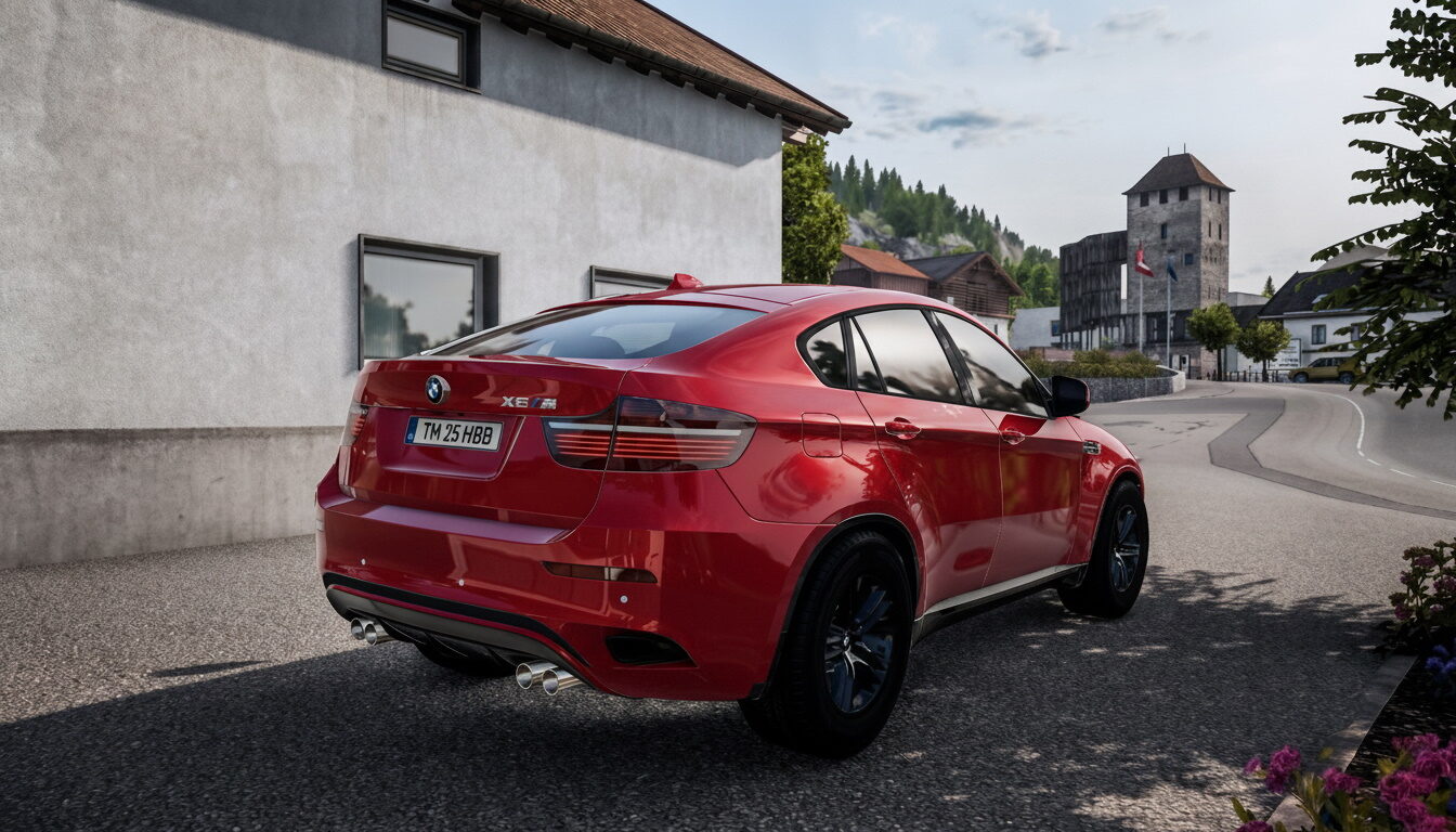 МОД BMW X6 M 2010 v3.3 ДЛЯ EURO TRUCK SIMULATOR 2 thumbnail 2